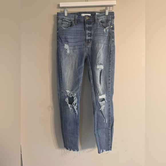 Eunina Clara High Rise Skinny Crop - Picture 1 of 7